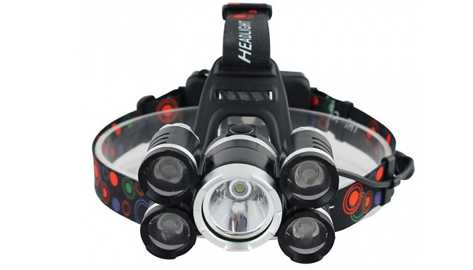 5-LED Outdoor Headlamp