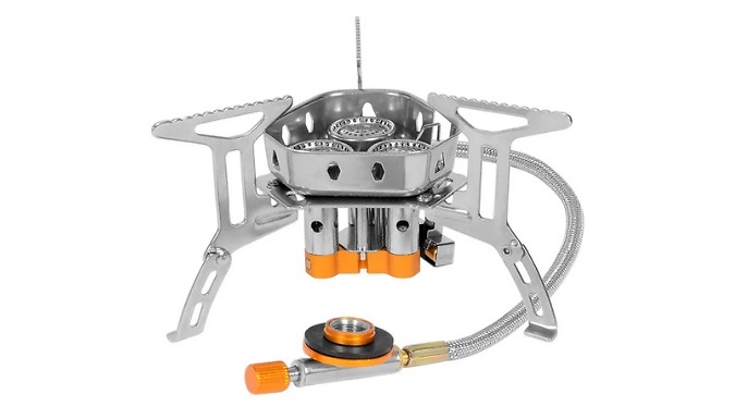 3-Core Windproof Camping Stove