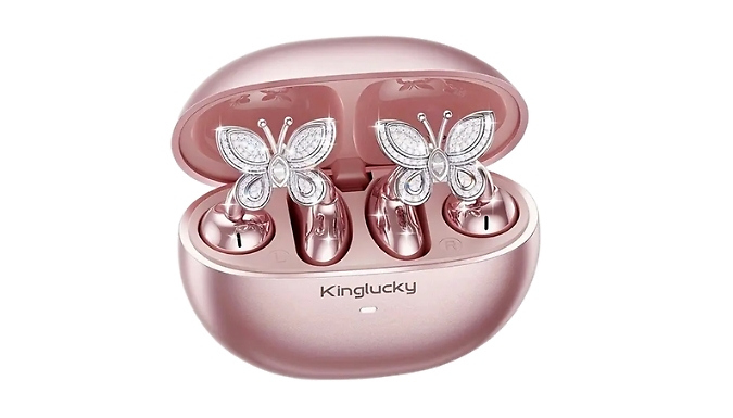 Butterfly Clip Bluetooth Earphones - 3 Colours from Go Groopie