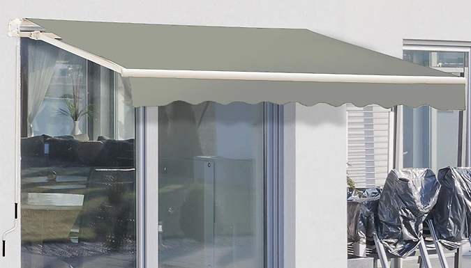 Weather-Resistant Retractable Canopy Awning