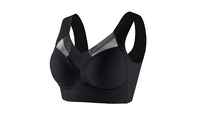 Plus Size Sculpting Uplift Bra - 7 Sizes, 5 Colours