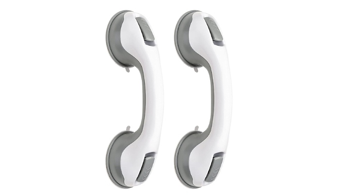 2-Pack of Bathroom Support Grab Bars