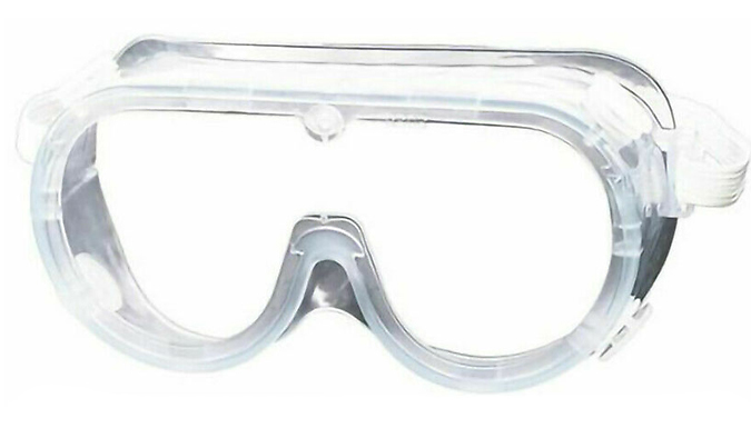 Clear Plastic Safety Goggles