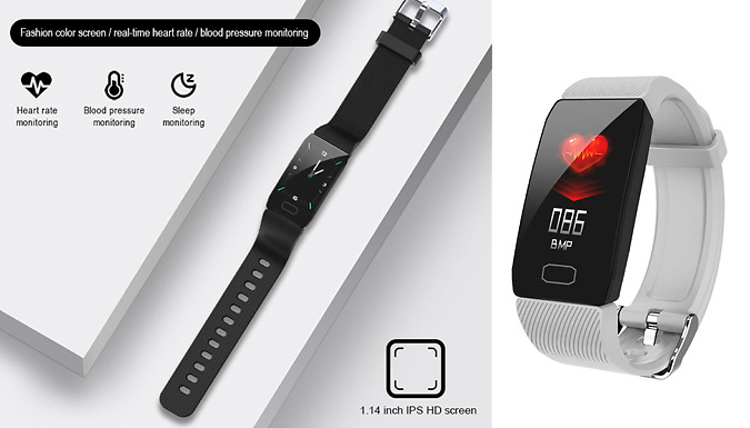 Q1 Fitness Monitoring Bluetooth Smart Watch - 5 Colours
