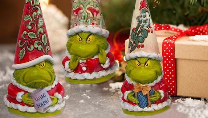 1 or 3 Christmas Monster Gnome Decoration - 3 Designs from Go Groopie