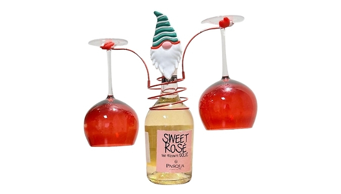 Christmas Bottle & Glass Holder - 3 Designs!