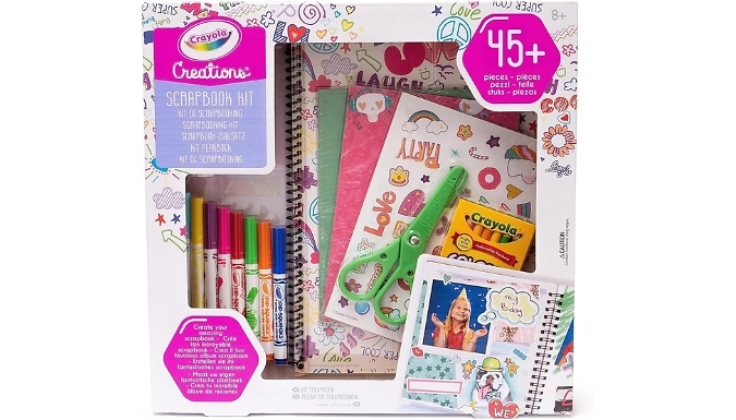 Crayola Creations Scrapbook Kit