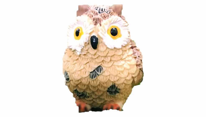 Weatherproof Garden Owl Ornament - 4 Designs