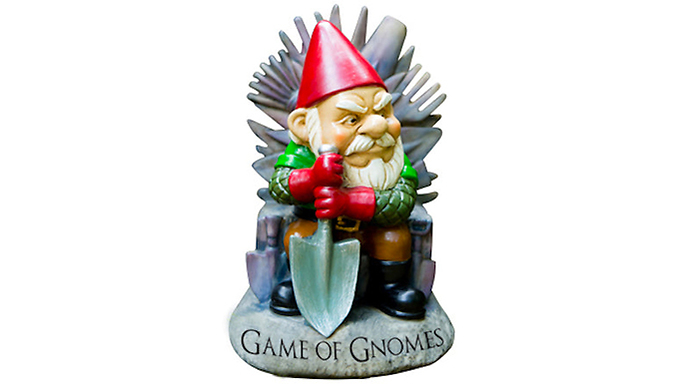 Game of Gnomes Garden Statue