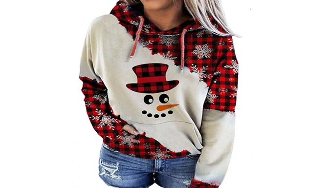 Christmas Casual Hoodie - 5 Designs & 5 Sizes