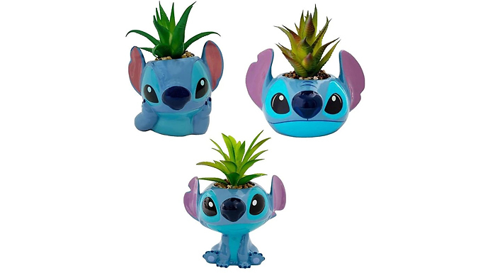 Blue Cartoon Creature Flower Pot - 3 Designs