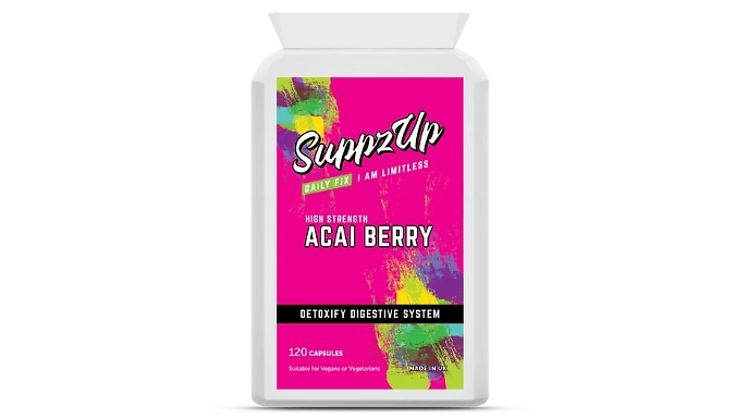 High-Strength Acai Berry Capsules - 120 Capsules