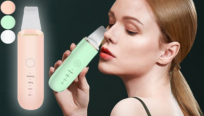 Supertrendinuk Ultrasonic Vibrating Face Skin Spatula - 3 Colours