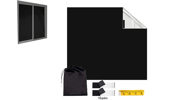 Portable Adjustable Oxford Cloth Blackout Shades at Go Groopie