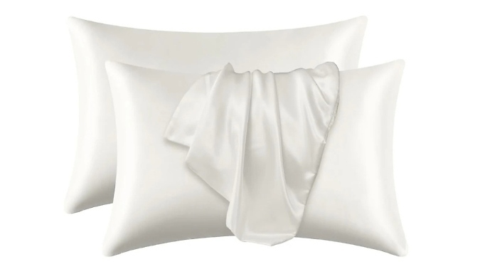 Hair and Skin-Friendly Satin Pillowcases - 6 Colours