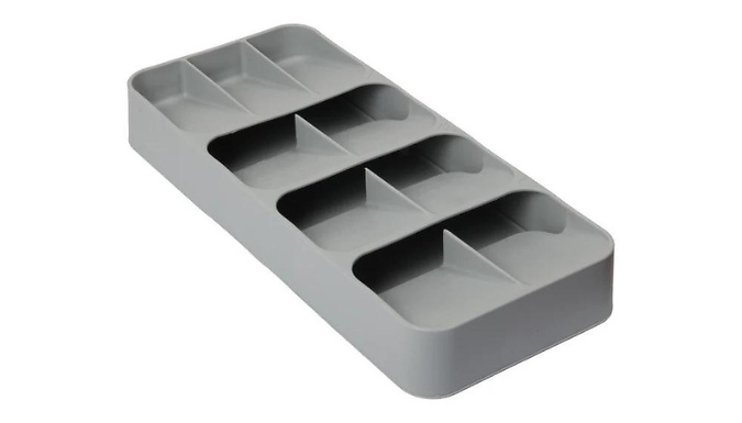 Large 9 Compartment Cutlery Organiser - 3 Colours