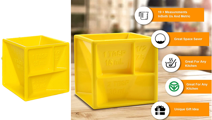 All-In-One Kitchen Measuring Cube