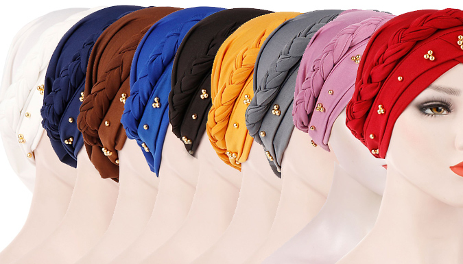 Woman's Elasticated Head Wrap - 9 Colours from Go Groopie IE