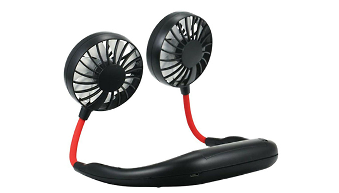 Rechargeable Neck Band Fan