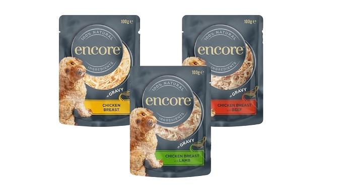 20-Pack of Encore 100% Natural Dog Pouch Meat Selections - 2 Options