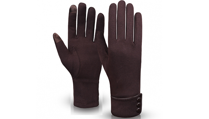 Touchscreen-Compatible Soft Winter Gloves - 5 Colours