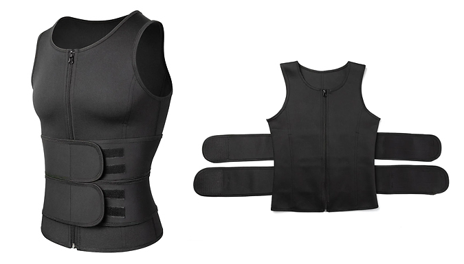 Sauna Body Shaper Training Vest - 6 Sizes