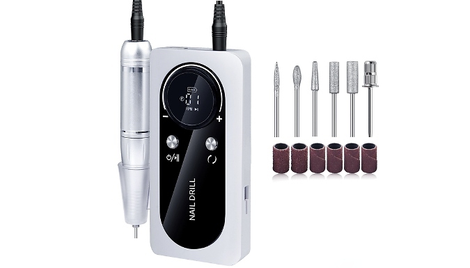 45,000 RPM Rechargeable Electric Nail Drill - 3 Colours