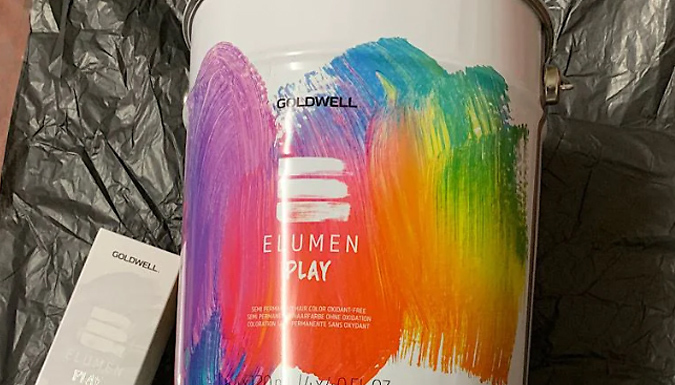 4x 120ml Goldwell Elumen Play Semi-Permanent Hair Dye