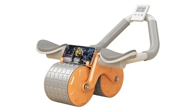 Automatic Rebound Fitness Wheel - 3 Colours