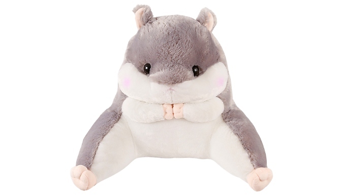 Fluffy Hamster Support Pillow - 4 Colours