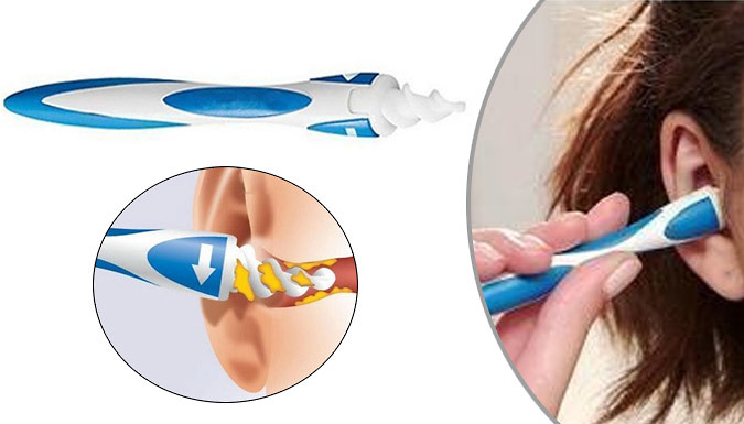 Smart Swab Earwax Cleaner + 16 Disposable Tips