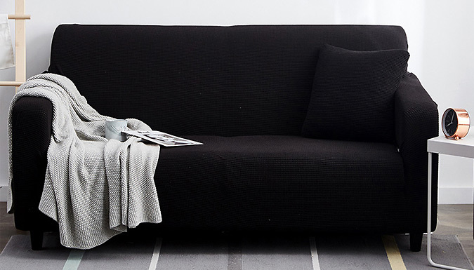 Knitted Sofa Cover - 5 Colours & 3 Sizes