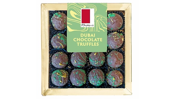 Dubai Chocolate Truffles Gift Box