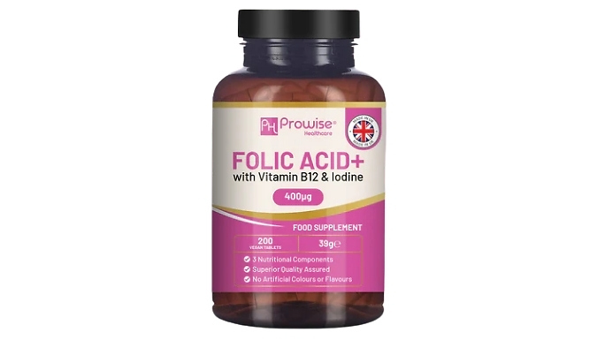 Prenatal & Well-Being Booster Folic Acid Tablets!