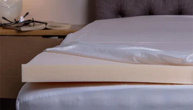 1-3-Inch Orthopaedic Memory Foam Mattress Toppers - 5 Sizes