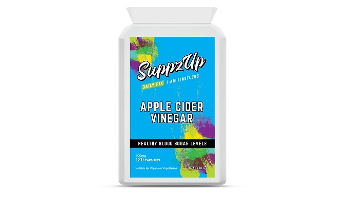 High-Strength Premium Apple Cider Vinegar Capsules - 120 Capsules