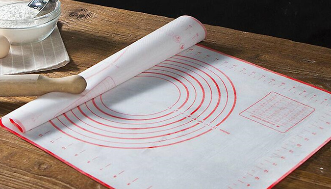 Silicone Baking Mat With Measurements - 2 Colours