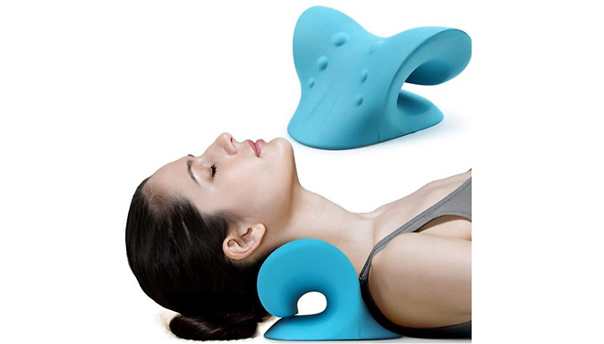 Cervical Traction Relaxer Device Pillow