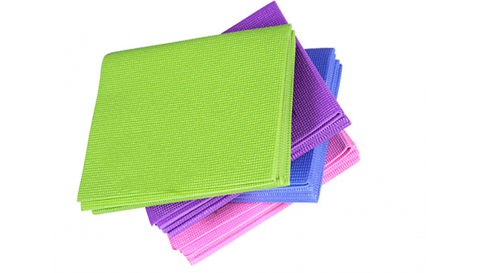 Folding Portable Yoga Mat - 4 Colours