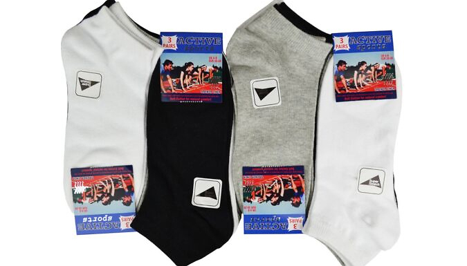 12 Pairs of Men's or Women's Winter Ankle Socks