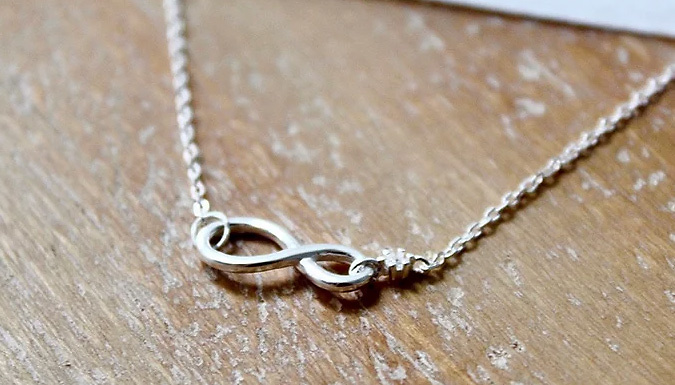 Sterling Silver Infinity Earrings or Necklace