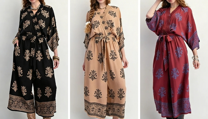 Women's Loose-Fitting Stylish Co-Ord Set - 3 Colours, 5 Sizes!