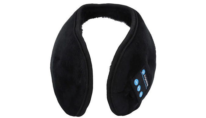 Go Groopie Prime Supply Bluetooth Compatible Plush Earmuff Headphones