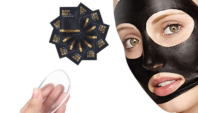 5, 10, 20 or 40 Peel-Off Blackhead Masks – Free Applicator Option (Limited Availability!) Deal Price £2.99
