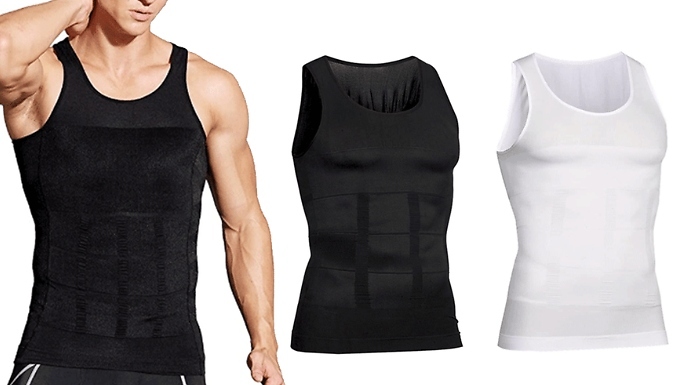 Men's Breathable Shapewear Vest - 2 Colours, 3 Sizes!