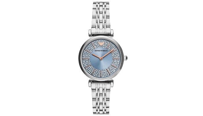 Women's Armani Blue Dial Watch
