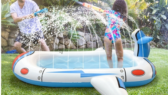 Children's Inflatable Sprinkler Splash Pad - 4 Designs