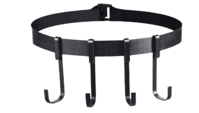 Outdoor Tree Strap with Hooks