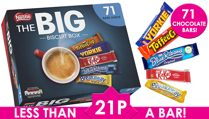 Nestlé the deals big biscuit box