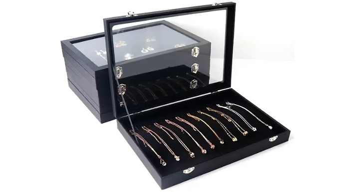 Bracelet & Necklace Storage Box - 5 Colours, 2 Sizes